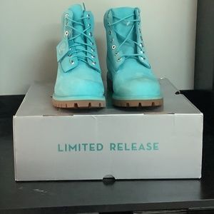 Timberland Premium blue unisex boots
